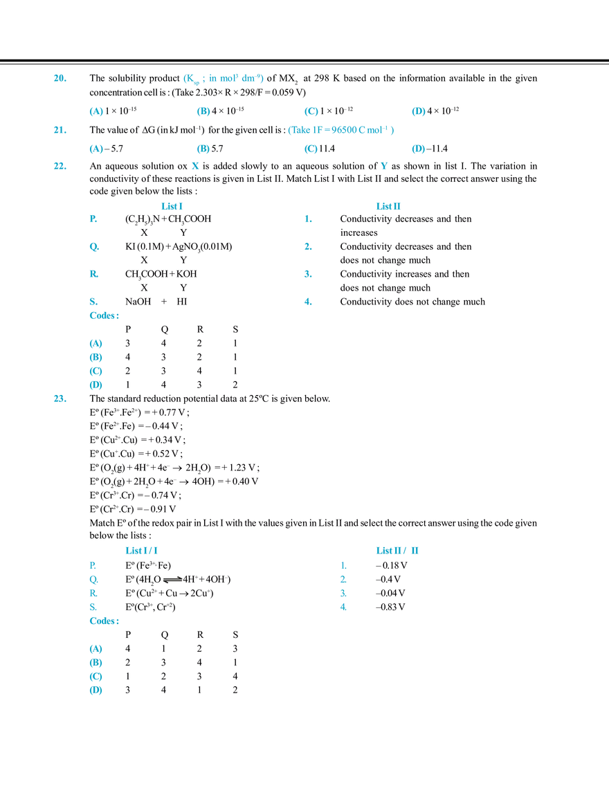 Electrochemistry Exercise # 5 - Page 7