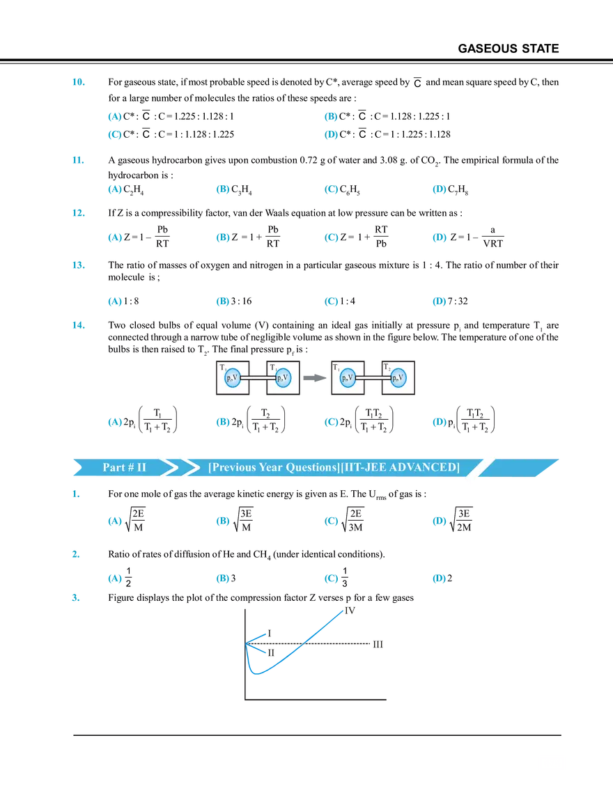 Gaseous State Exercise # 5 - Page 2