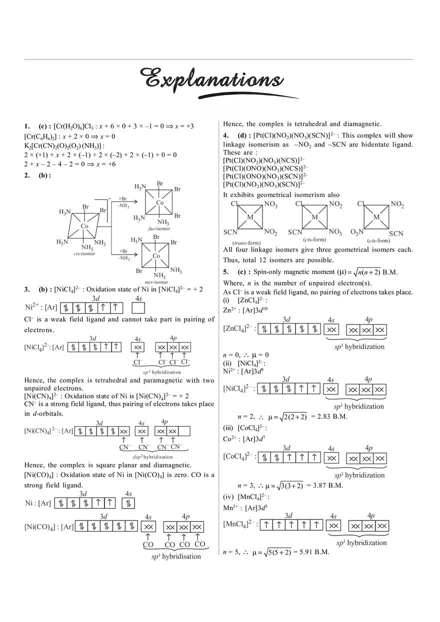 Chapter 18 Coordination Compounds - Page 4