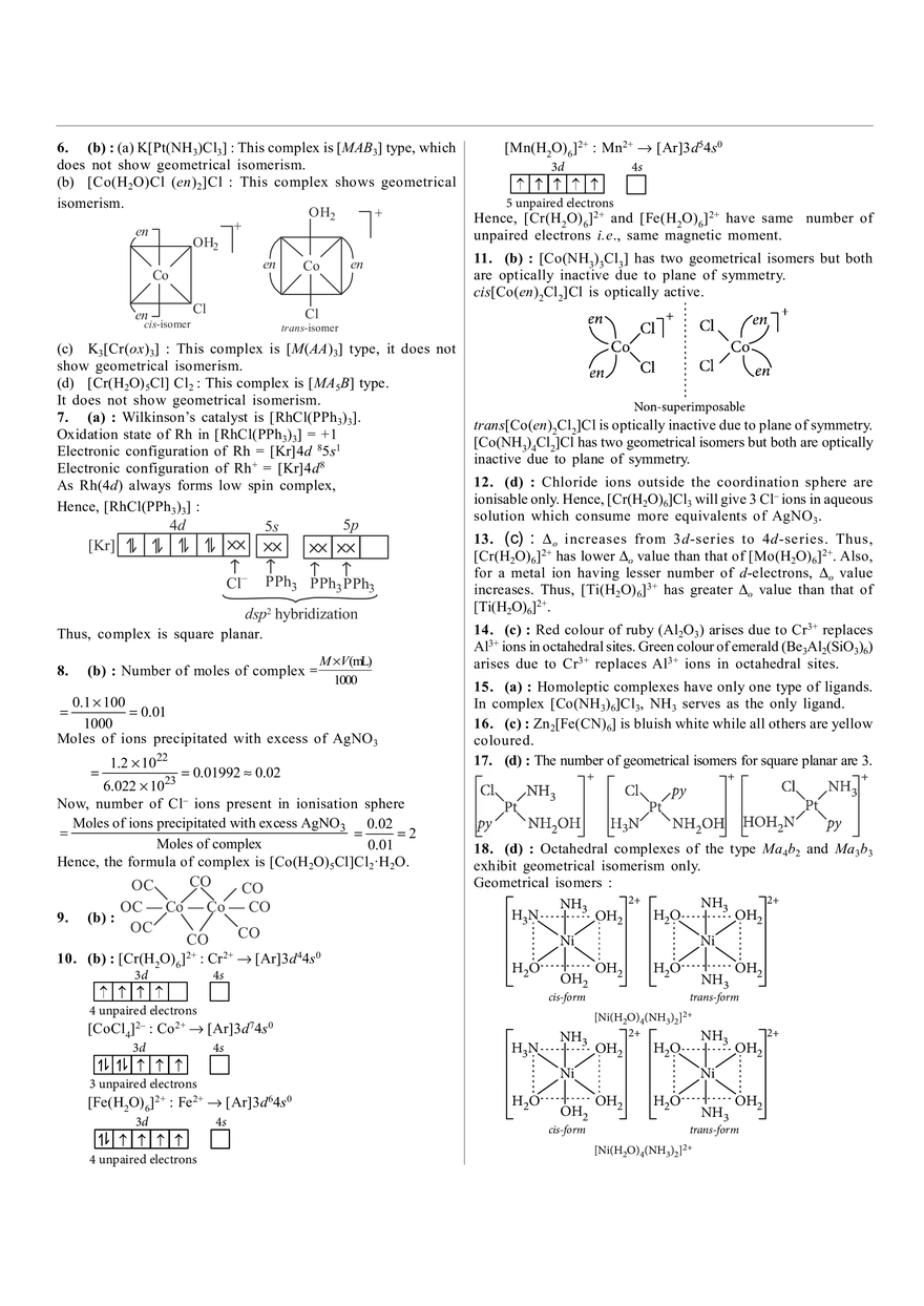 Chapter 18 Coordination Compounds - Page 5