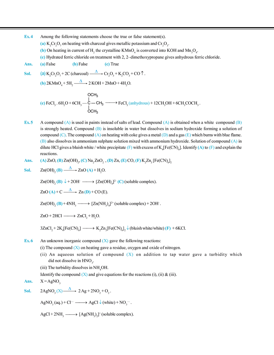 Transition Elements Solved Examples - Page 2