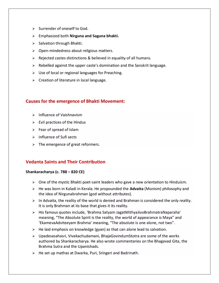 Bhakti and Sufi Movement - Page 2