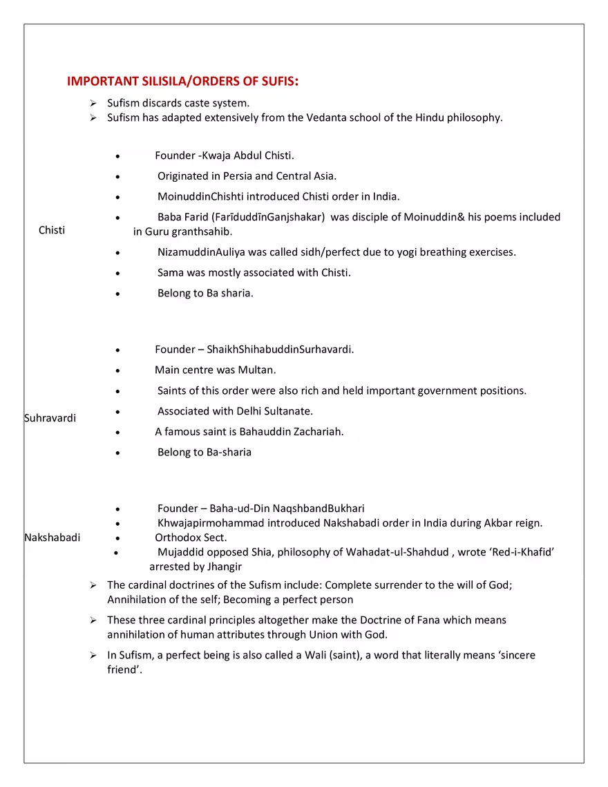 Bhakti and Sufi Movement - Page 3