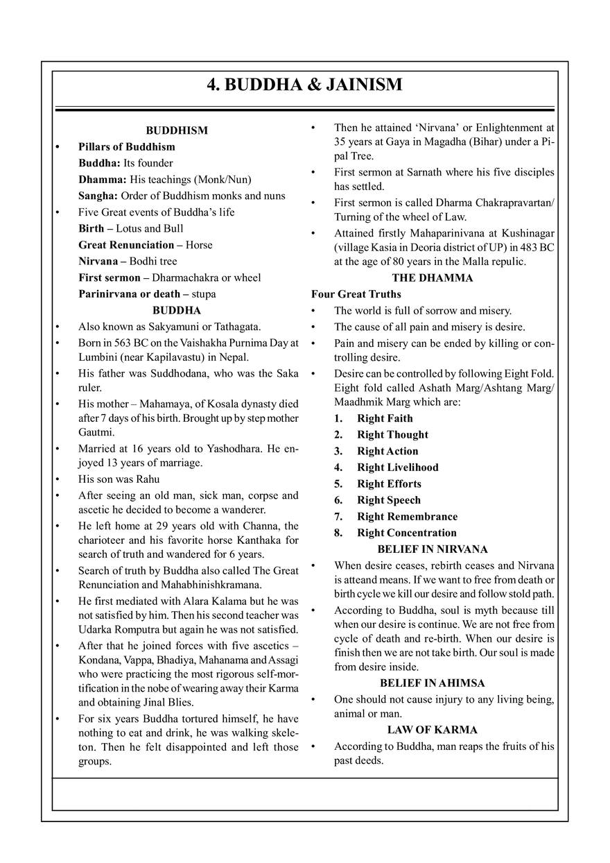 4. Buddha & Jainism - Page 1