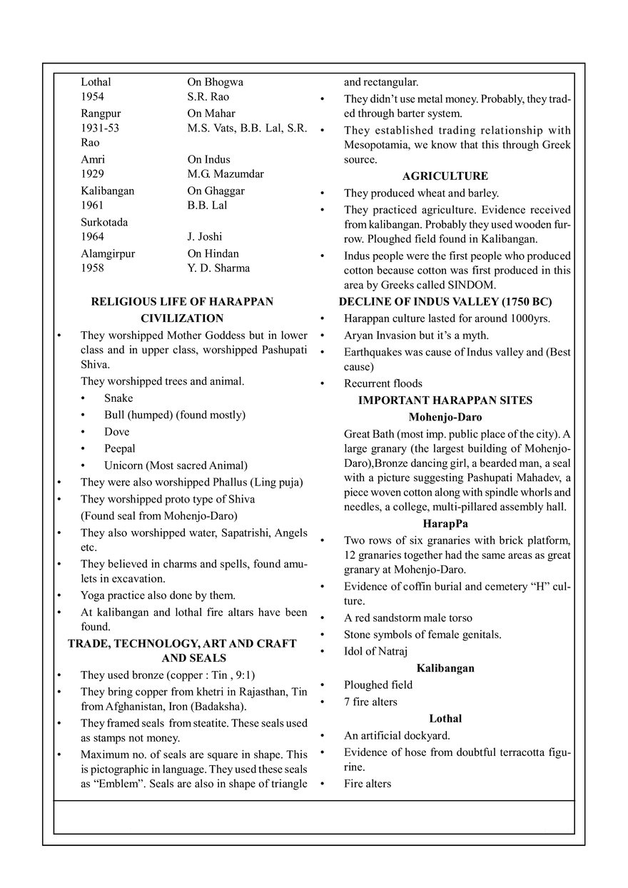 2. Indus Civilization - Page 2