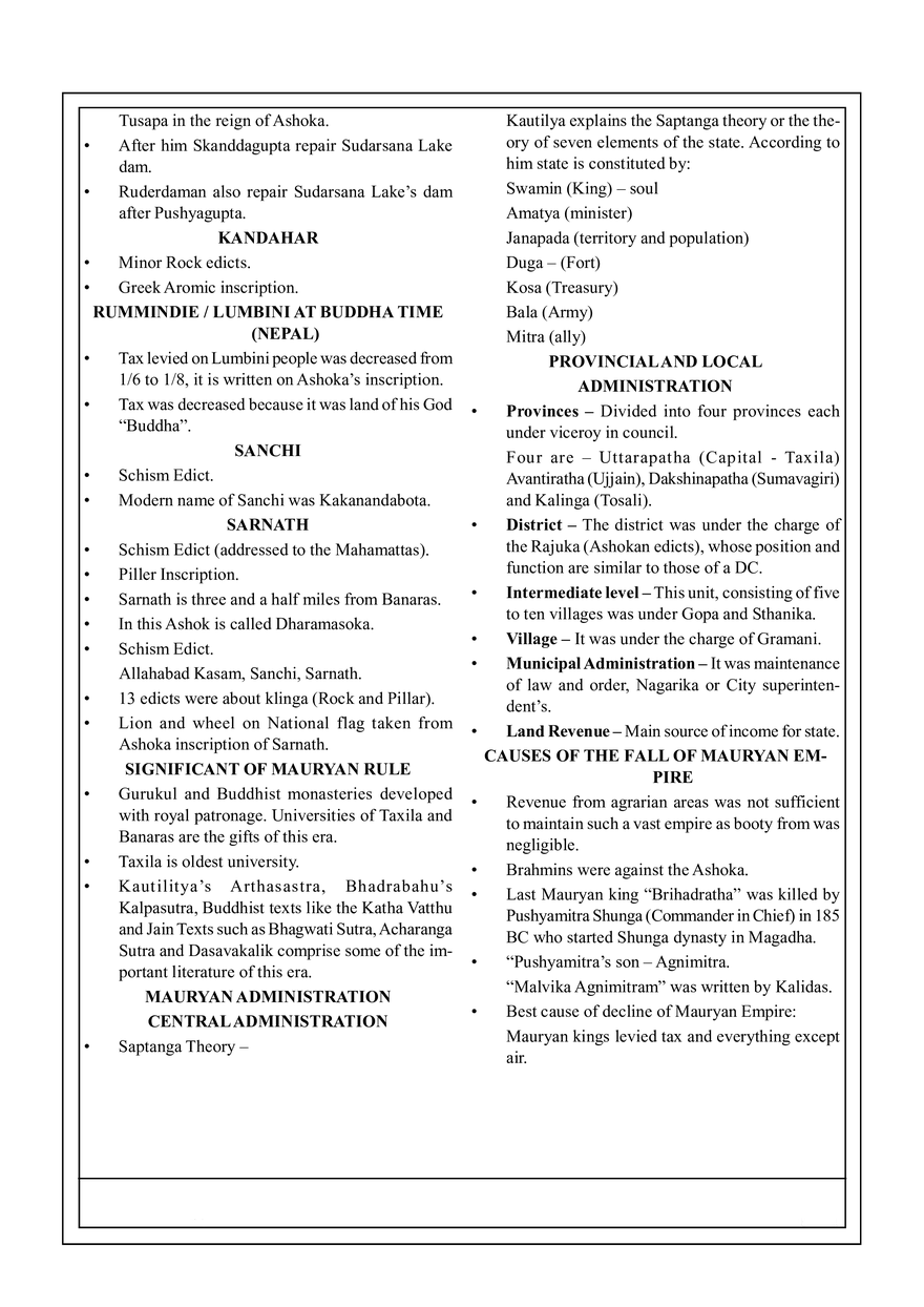 6. Mauryan Dynasty - Page 3