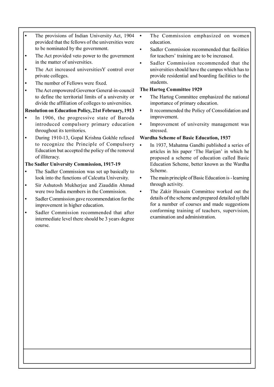 25. Development of Education in British India - Page 2