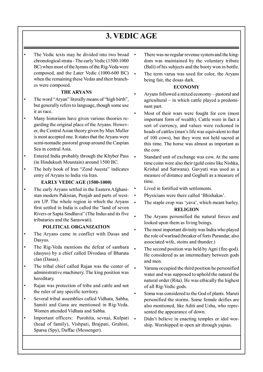 3. Vedic Age - Page 1