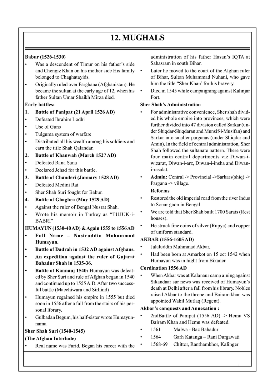 12. Mughals - Page 1