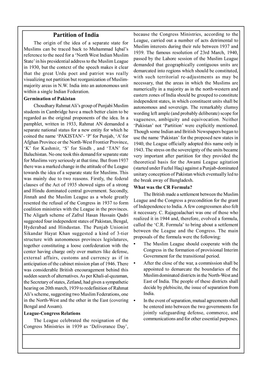 23. British Policy of Divide and Rule - Page 2