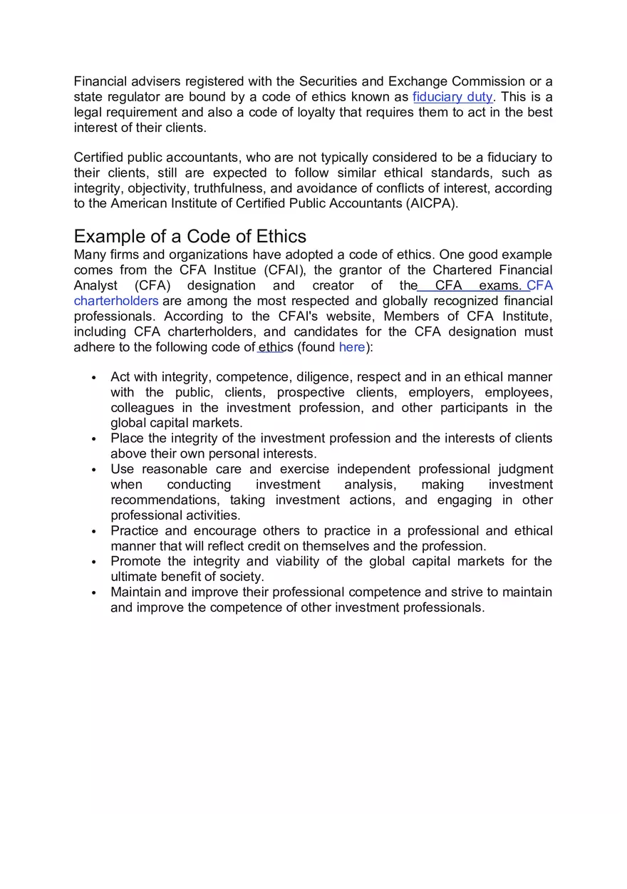 Code of Ethics - Page 3