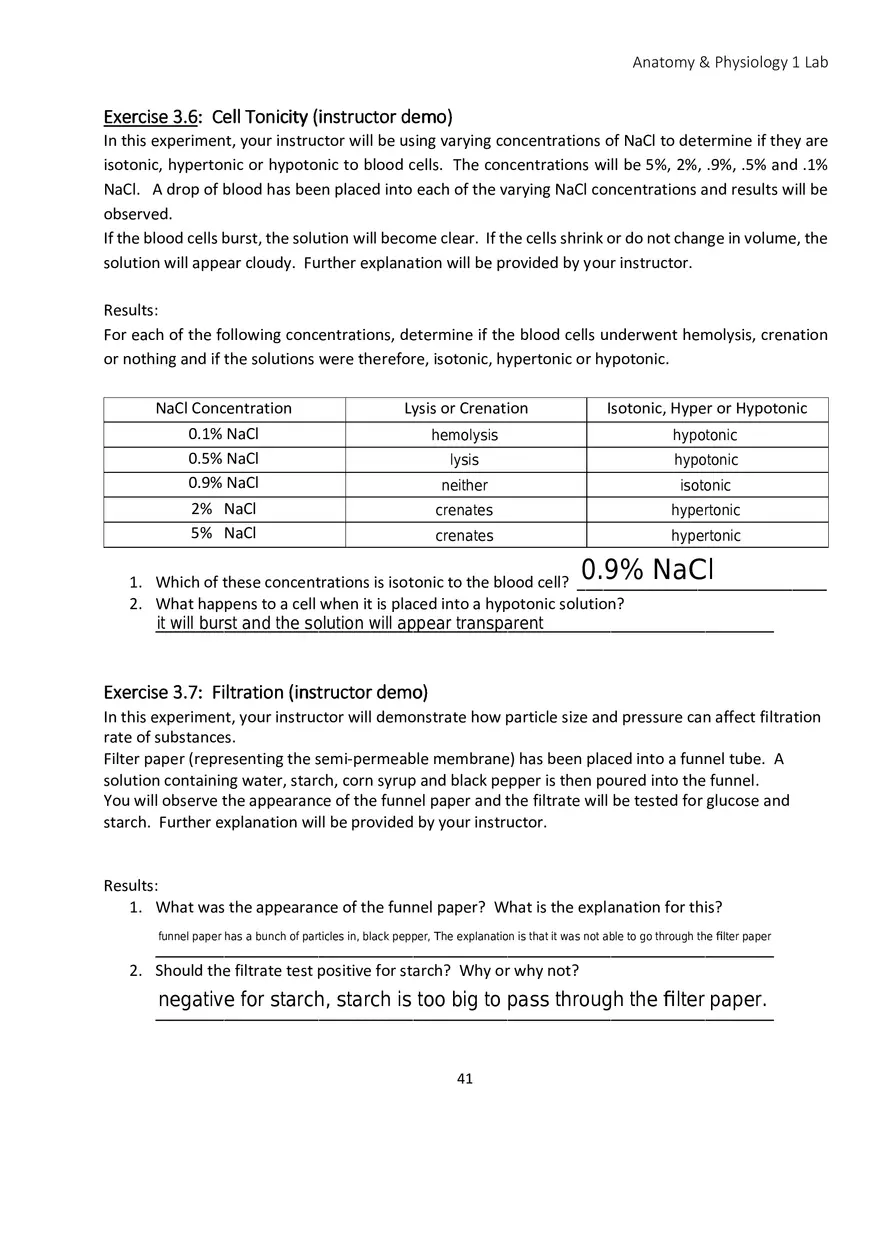 Lab 3 Cell Physiology Membrane Transport - Page 7