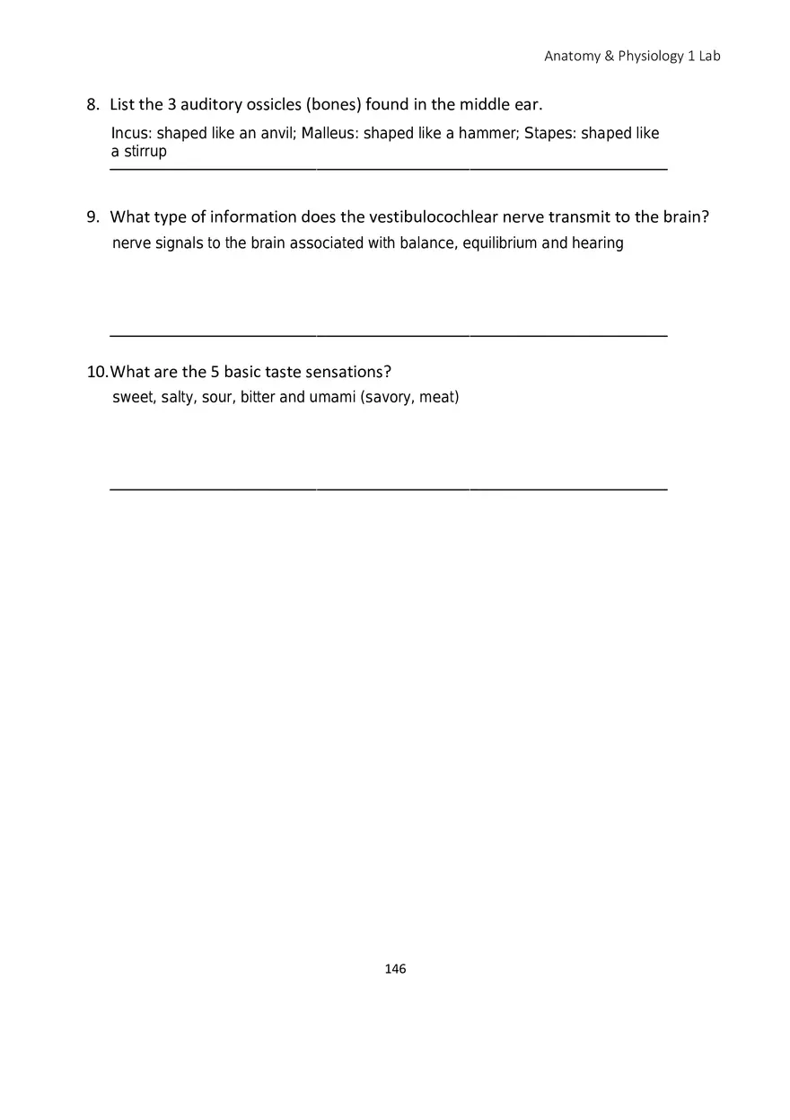 Lab 9 Sensory Organs Eye and Ear - Page 6