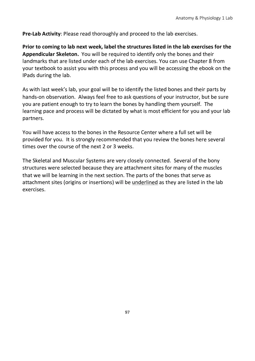 Lab 6 Skeletal System Appendicular Skeleton - Page 2