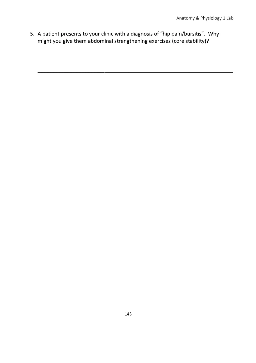 Lab 8 Muscular System Appendicular Muscles - Page 15