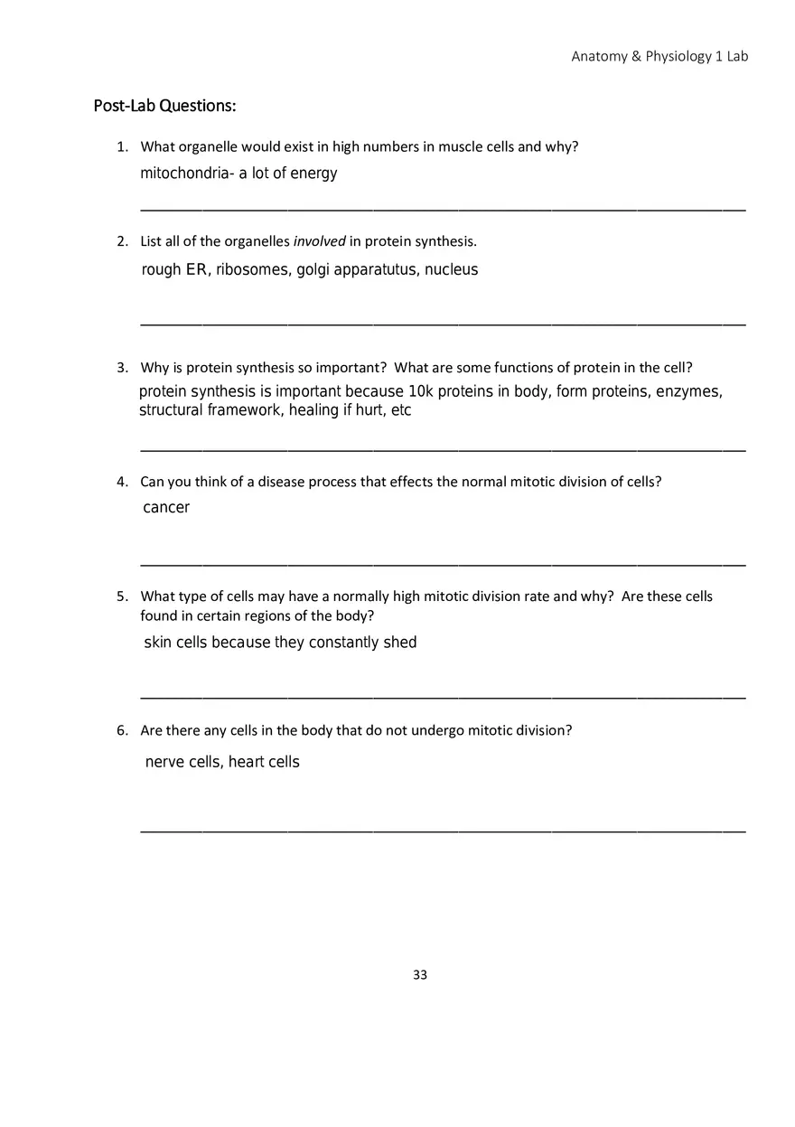 Lab 2 Microscope and the Cell - Page 3