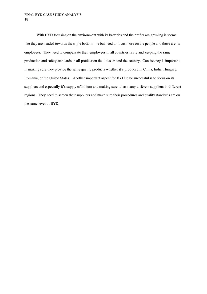 BYD Case Study Analysis - Page 9