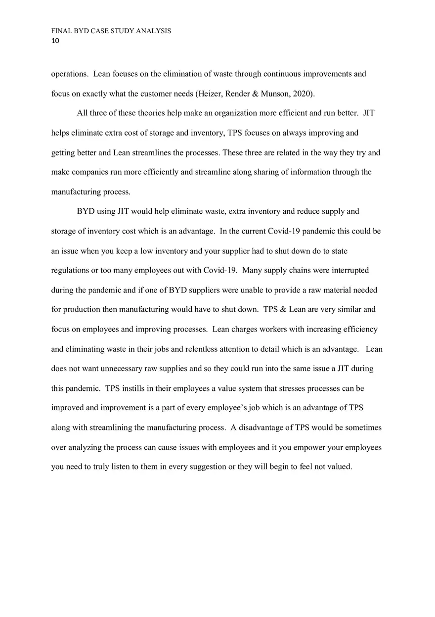 BYD Case Study Analysis - Page 16