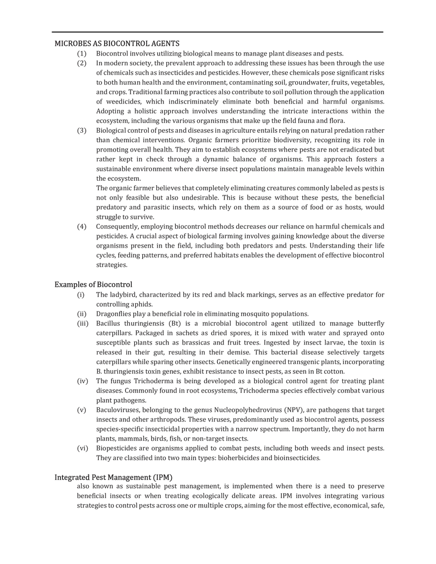 Microbes as Biocontrol Agents - Page 1