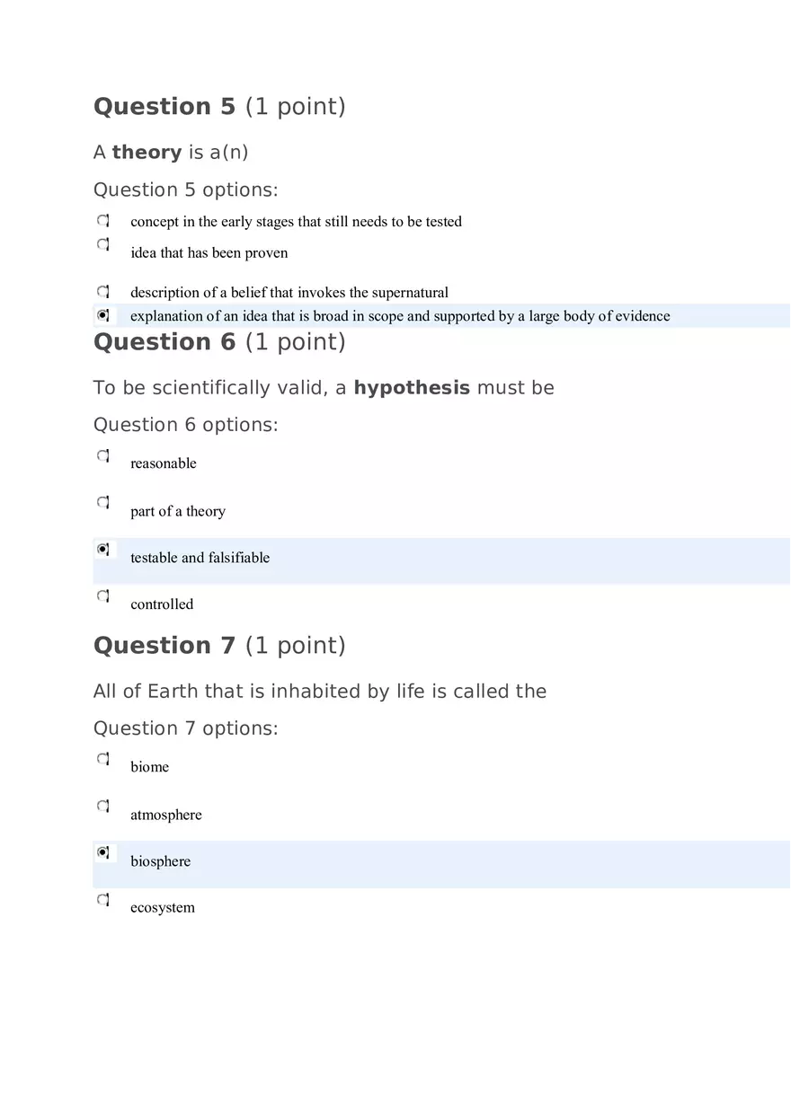 Which Statement about the Properties of Life is False - Page 2