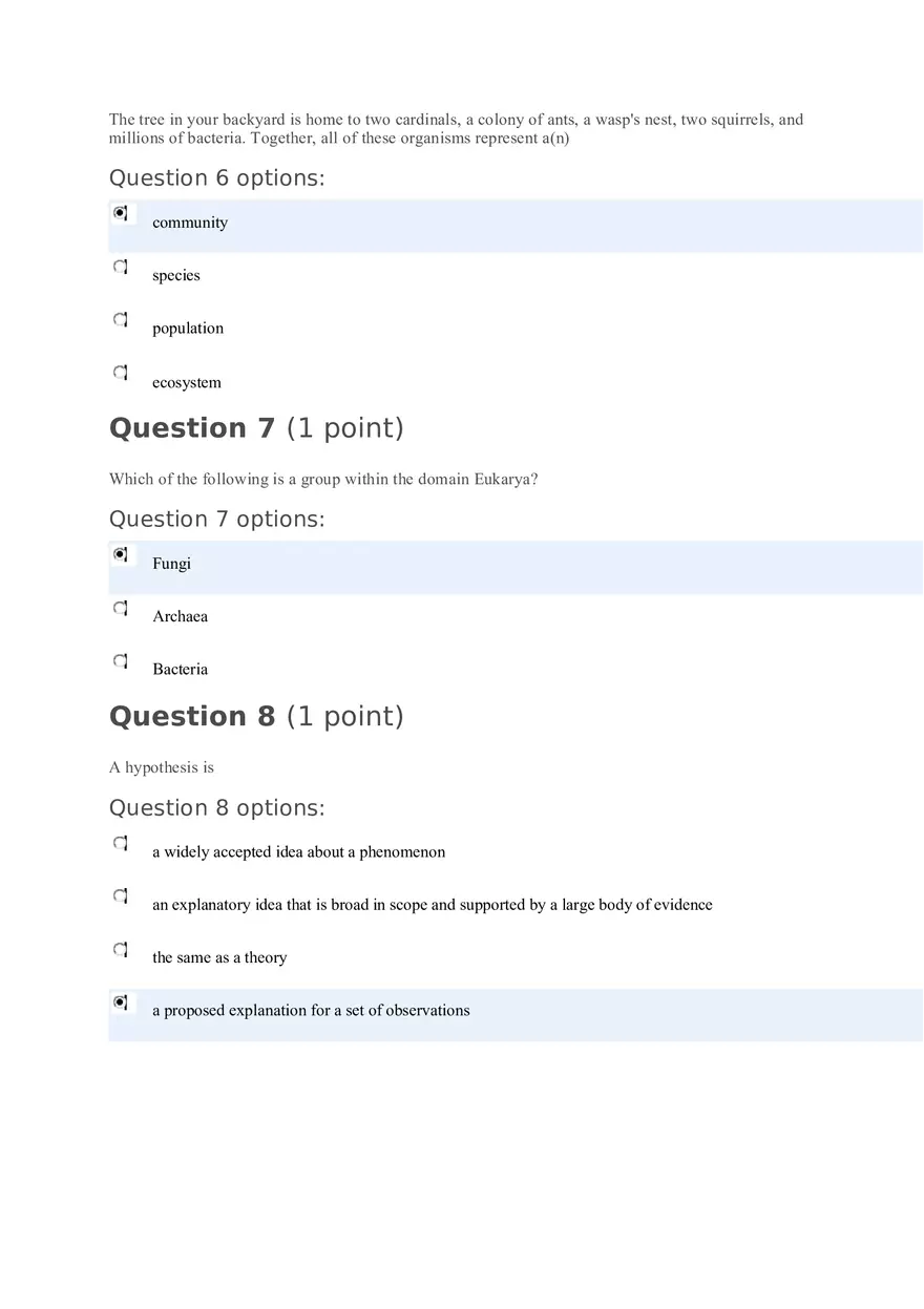 Which Statement about the Properties of Life is False - Page 6