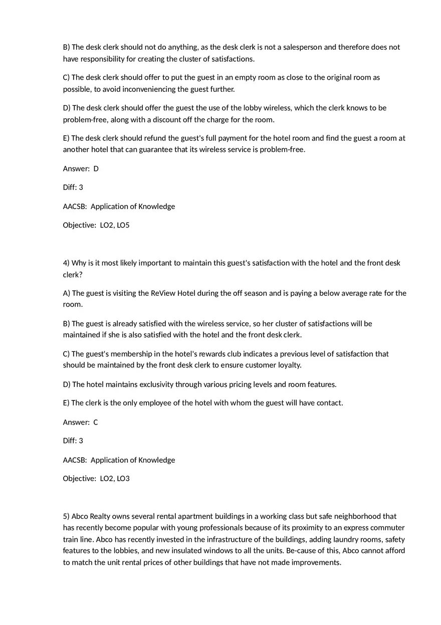 Chapter 7 Product-Selling Strategies That Add Value Multiple Choice - Page 7