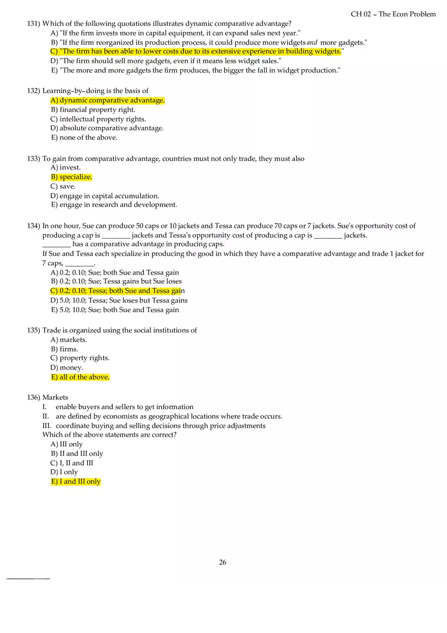 Chapter 02 The Econ Problem Answers Part 3 - Page 8