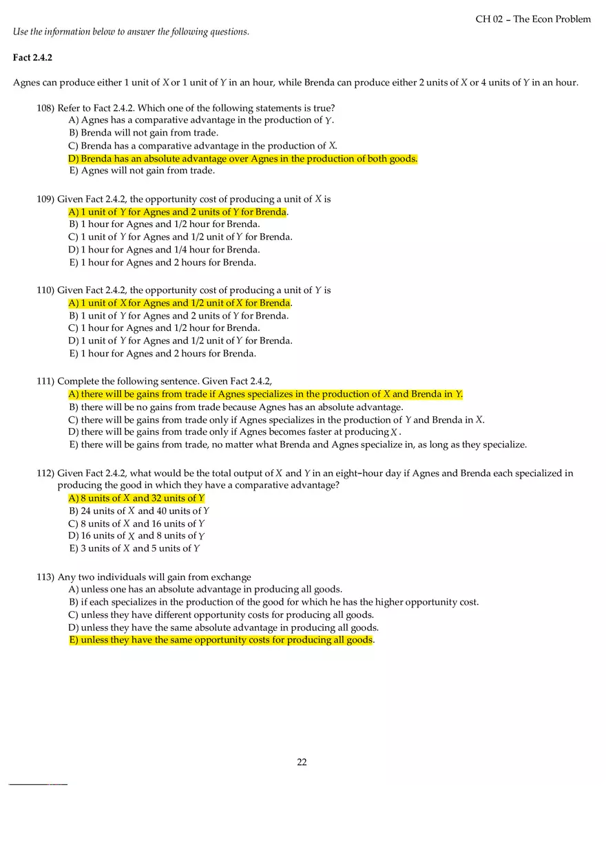Chapter 02 The Econ Problem Answers Part 3 - Page 4
