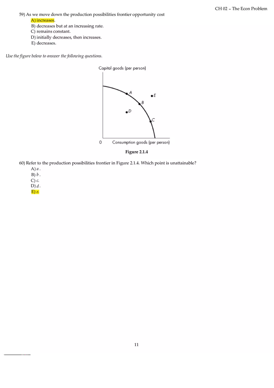 Chapter 02 The Econ Problem Answers Part 2 - Page 2