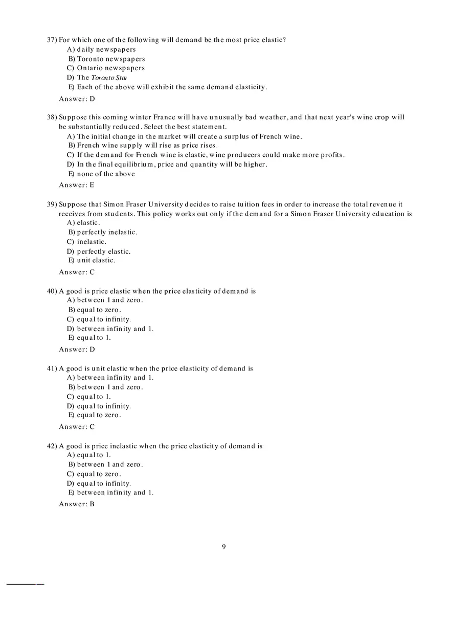 Chapter 4 Elasticity Answers - Page 12