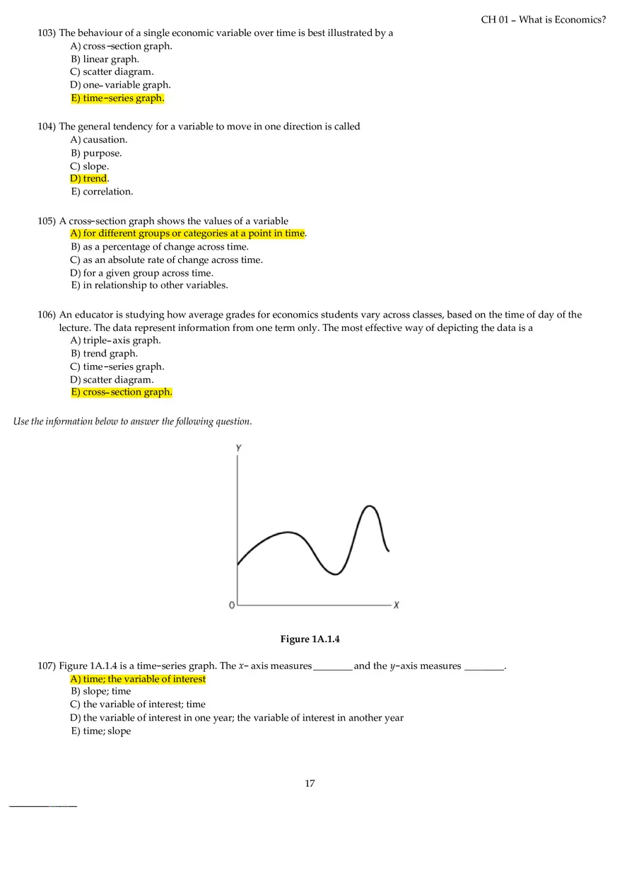 Chapter 01 What is Economics Answers Part 2 - Page 7