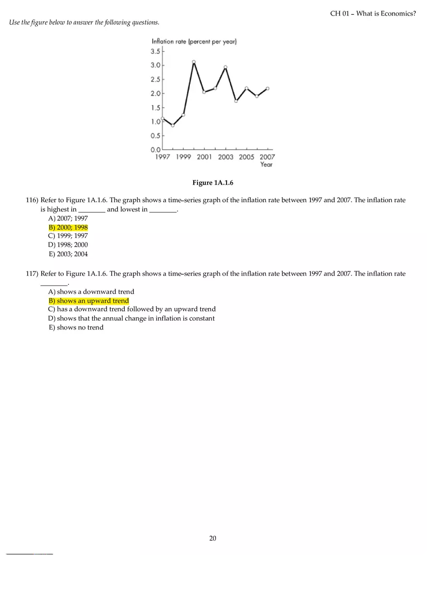 Chapter 01 What is Economics Answers Part 2 - Page 10