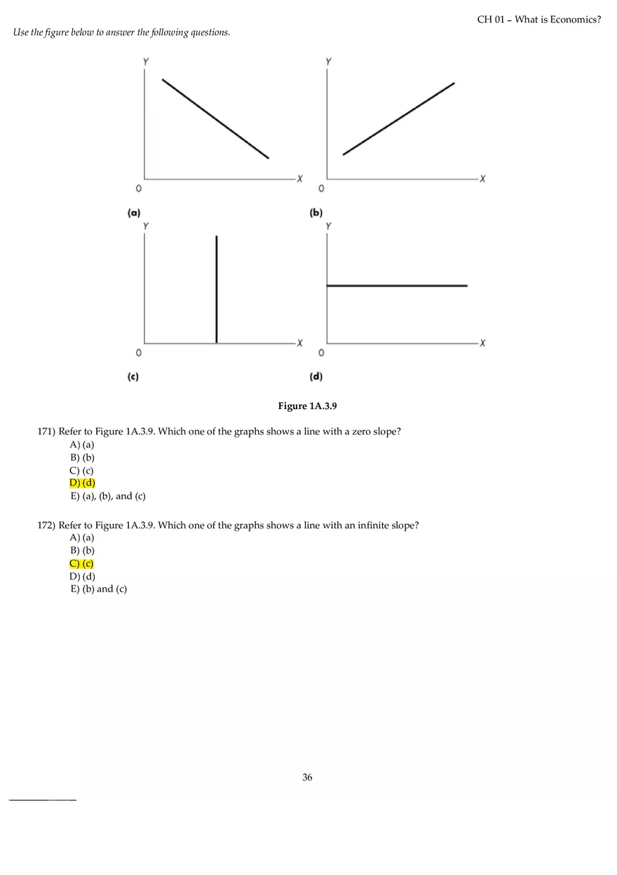 Chapter 01 What is Economics Answers Part 4 - Page 6