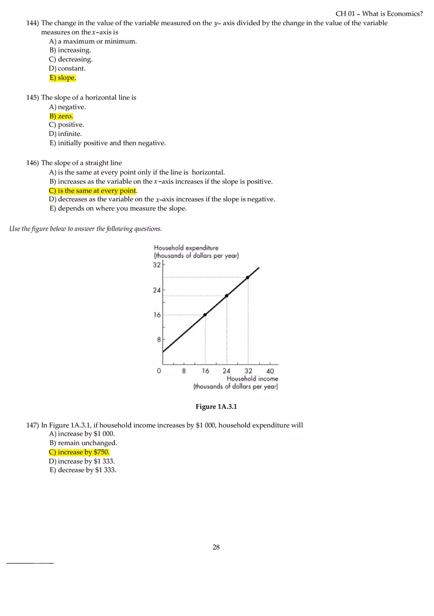 Chapter 01 What is Economics Answers Part 3 - Page 8