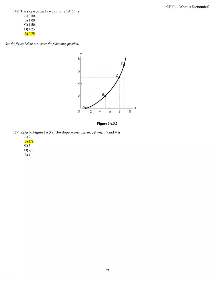 Chapter 01 What is Economics Answers Part 3 - Page 9