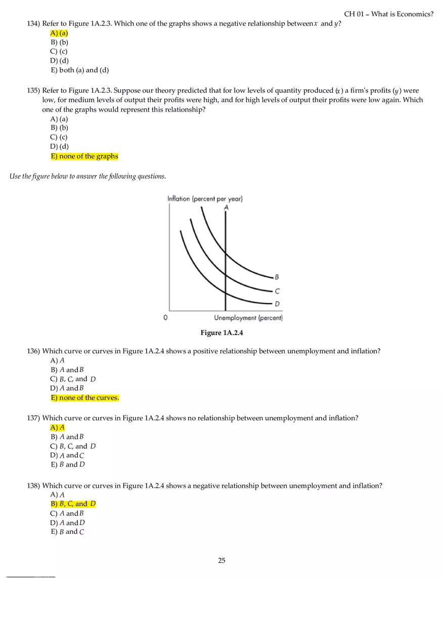Chapter 01 What is Economics Answers Part 3 - Page 5