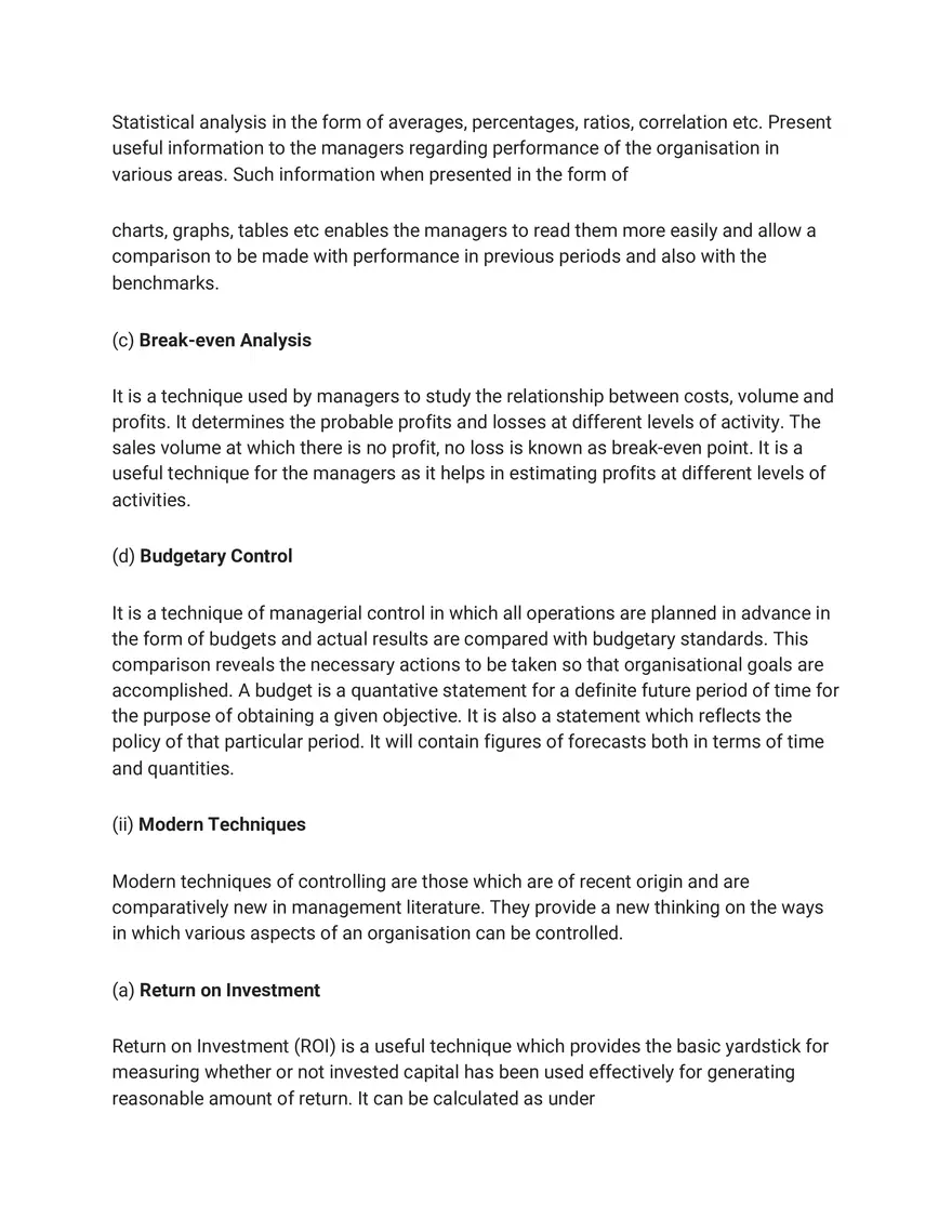 Solutions for Business Studies Chapter 8 Controlling Long Answer - Page 3