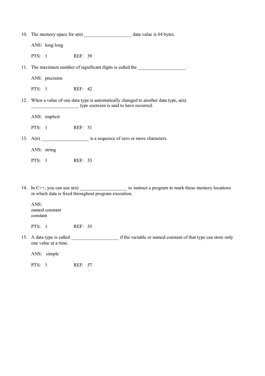 Chapter 2 The Basic Elements of C++ - Page 8