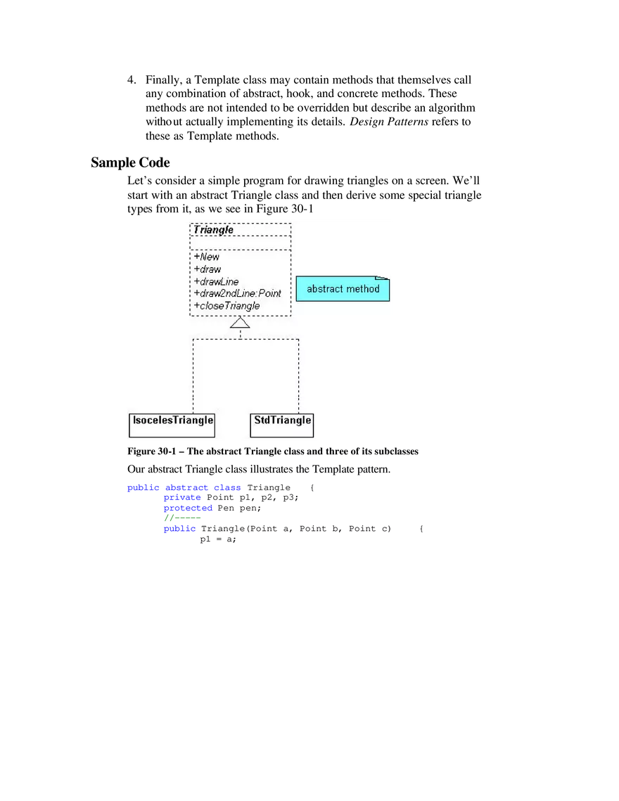 The Template Method Pattern - Page 4