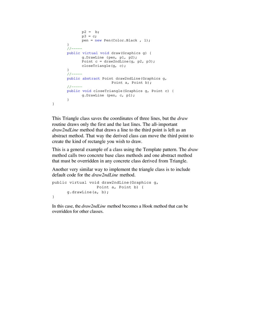 The Template Method Pattern - Page 5