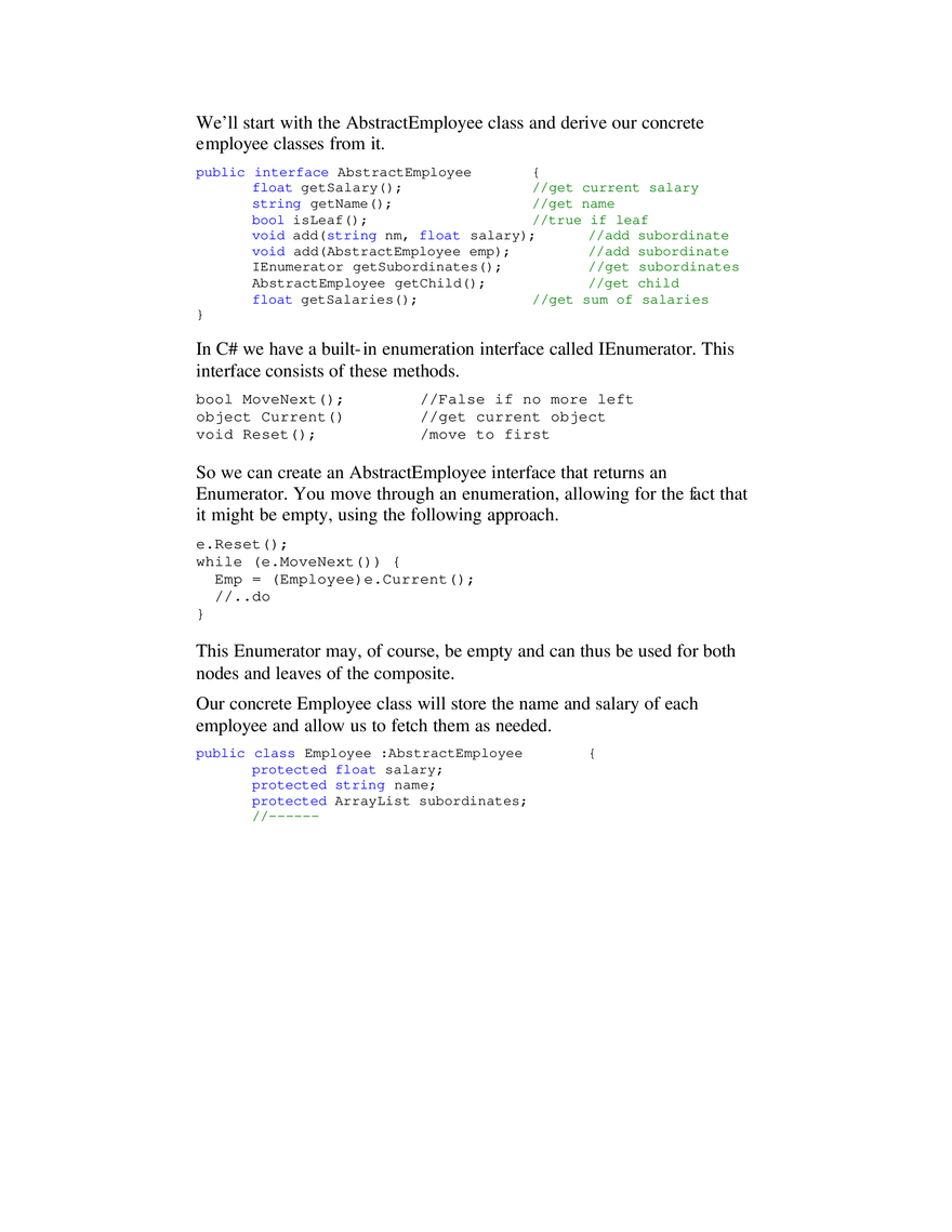 The Composite Pattern - Page 8
