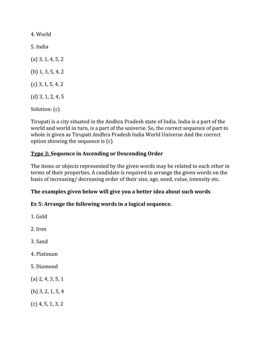 Logical Arrangement of Words - Page 4