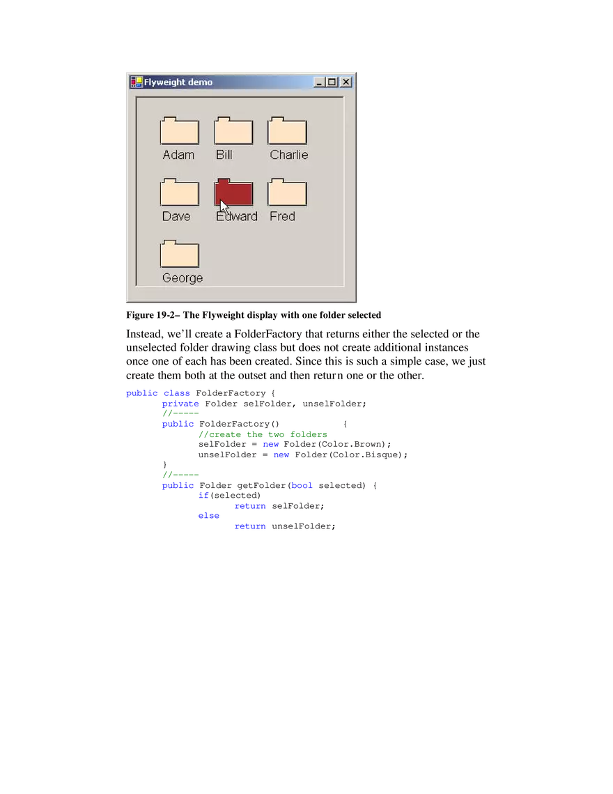 The Flyweight Pattern - Page 7