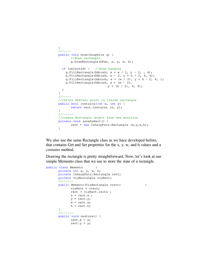 The Memento Pattern - Page 9
