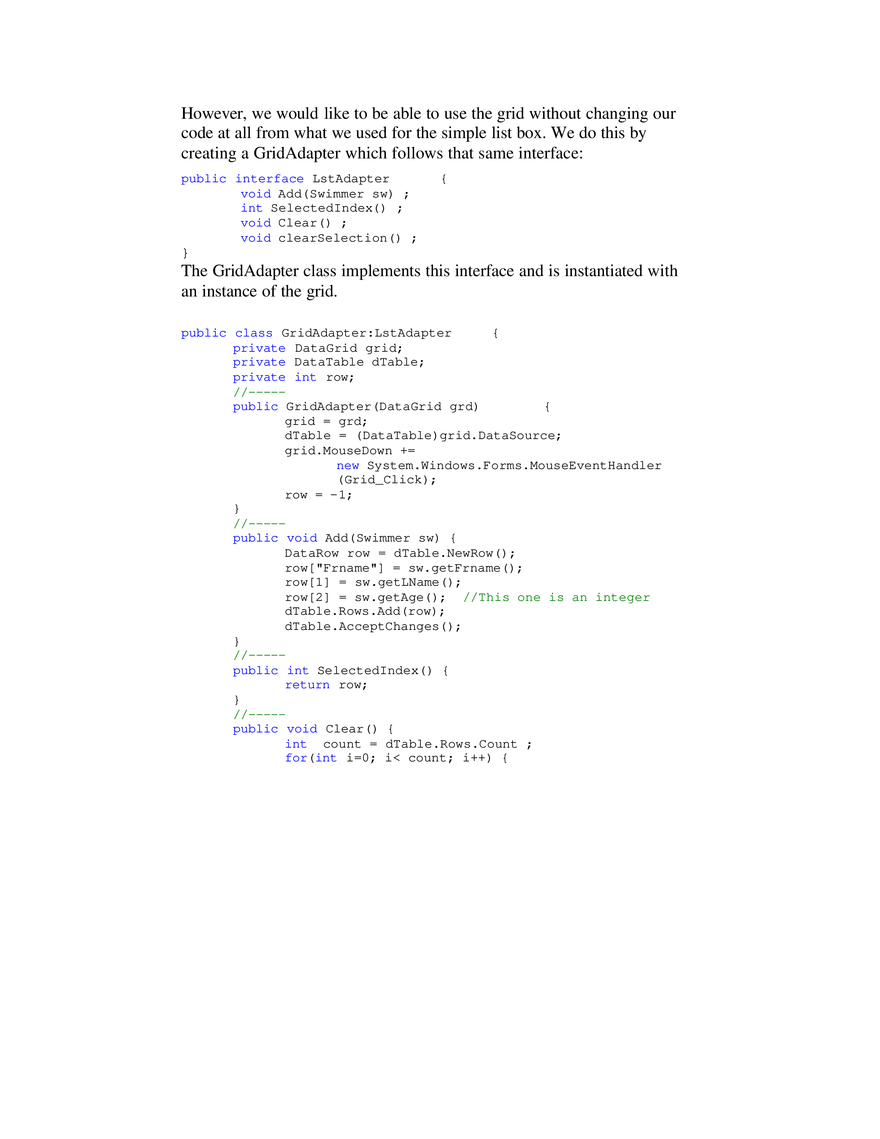 The Adapter Pattern - Page 8