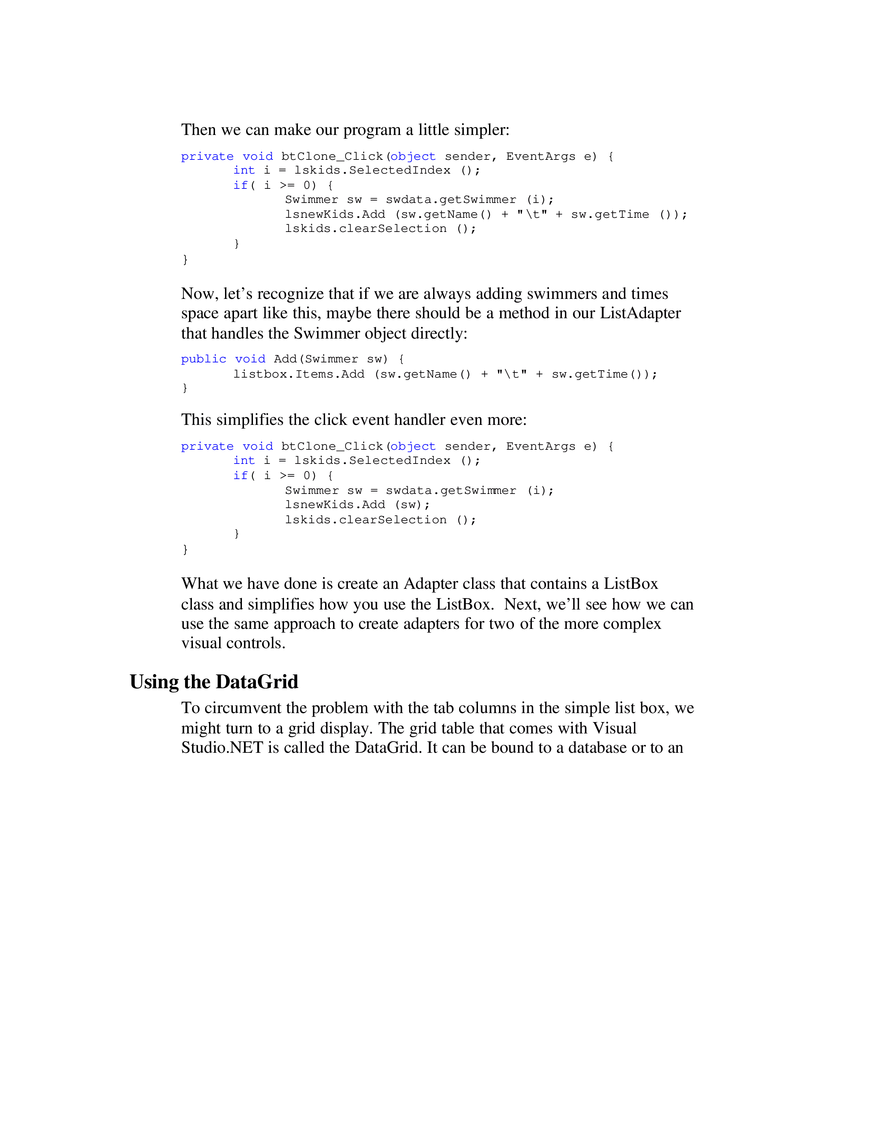 The Adapter Pattern - Page 6