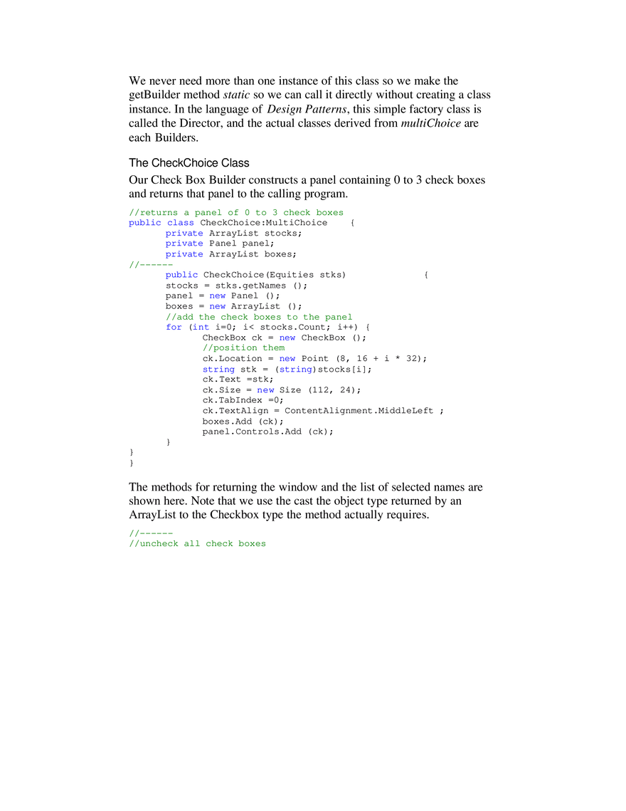 The Builder Pattern - Page 8