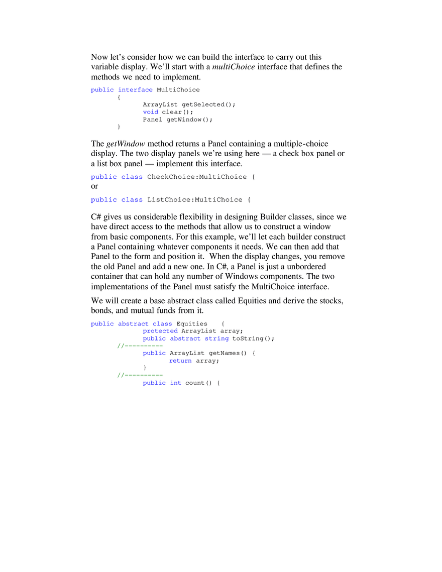 The Builder Pattern - Page 6