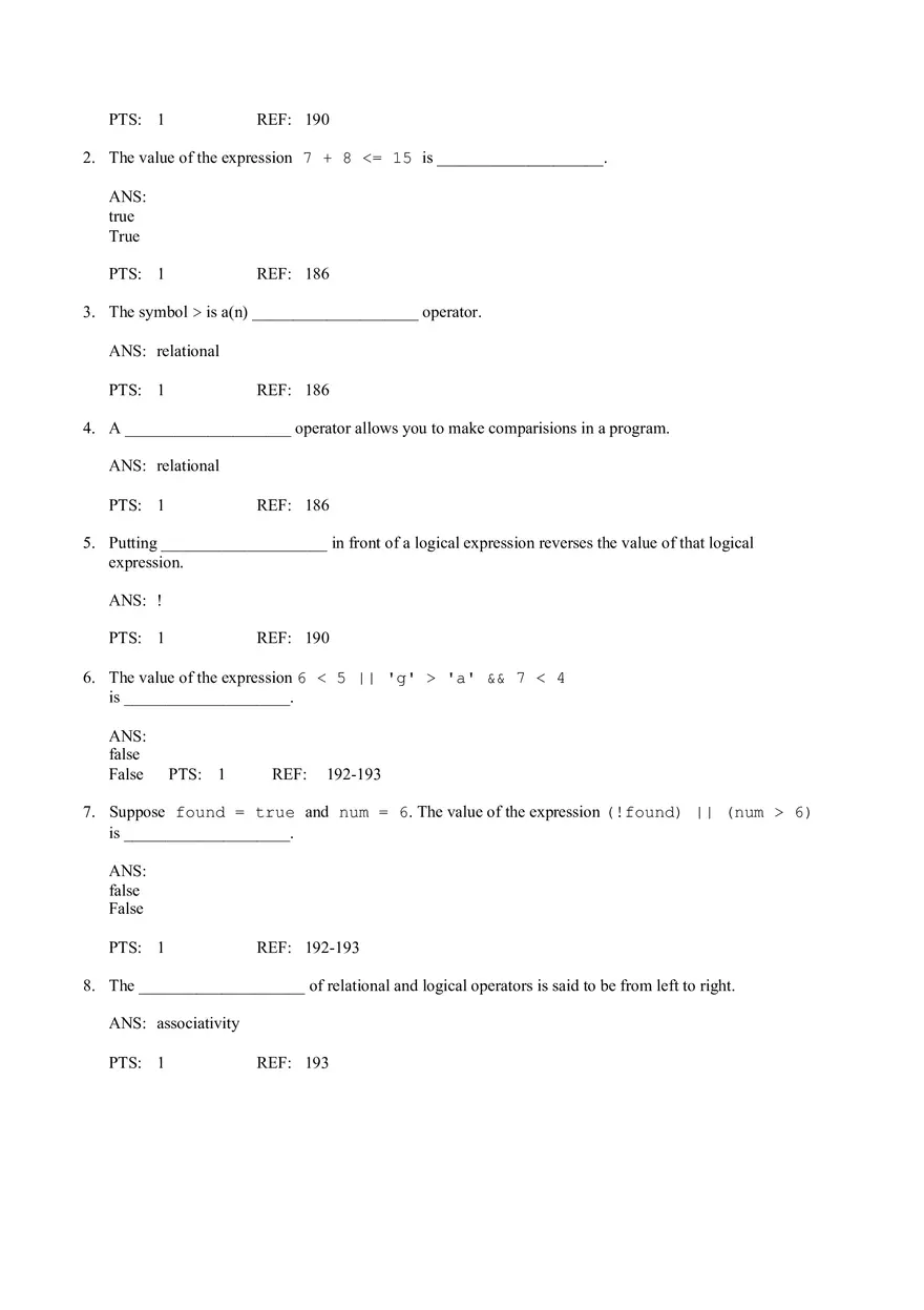 Chapter 4 Control Structures I Selection - Page 8