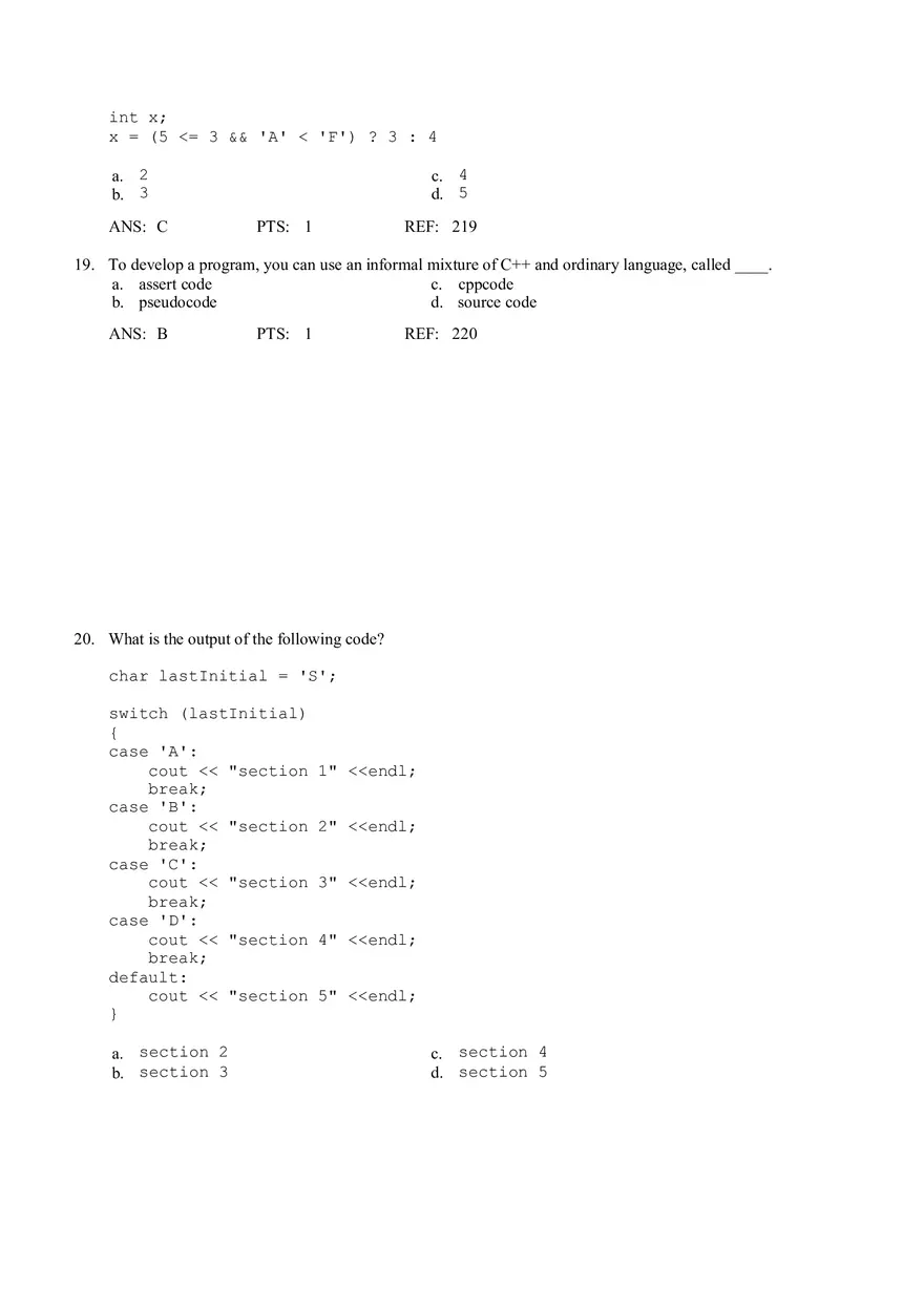 Chapter 4 Control Structures I Selection - Page 5